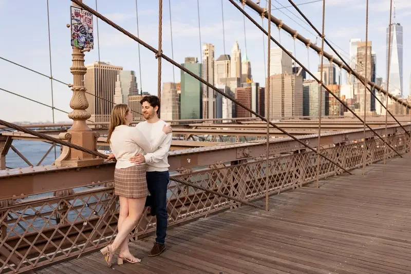 Brooklyn Bridge Dream Engagement Session
