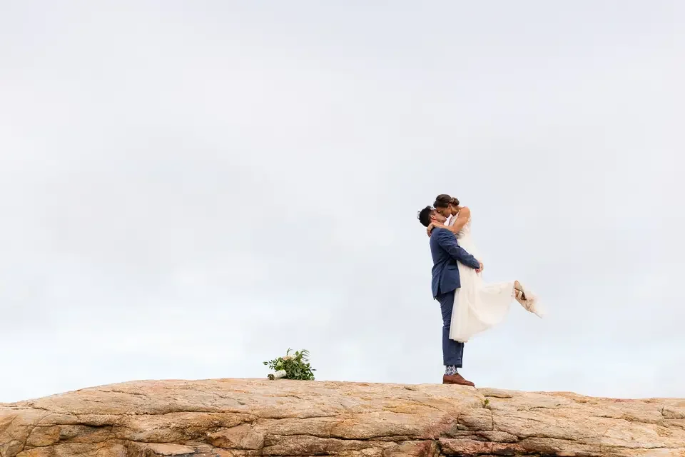 A Waterfront Wedding Filled With Personality at the Owenego Inn