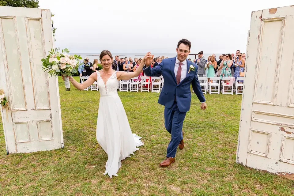 Just Married Ceremony Exit