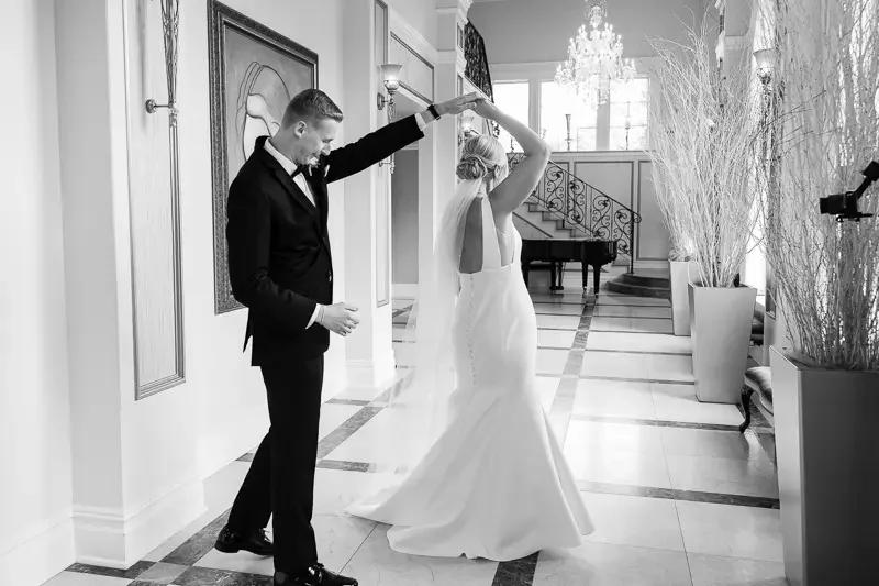 First Look Twirl Moment