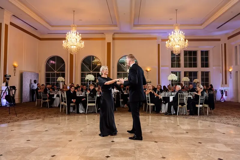 Mother Son Dance At Wedding Reception