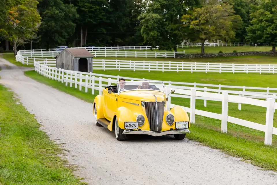 Just Married Getaway Ride