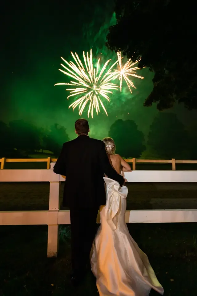 A Magical Ending to the Wedding Day