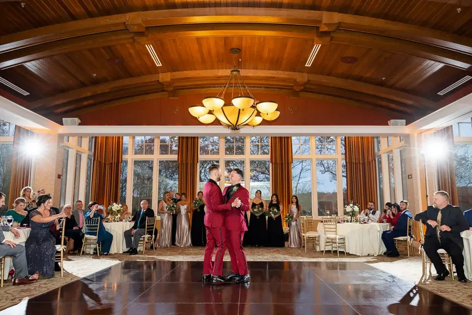 A Meaningful First Dance Surrounded by Loved Ones
