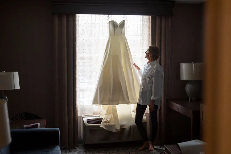 Taking It All In Before Getting Ready