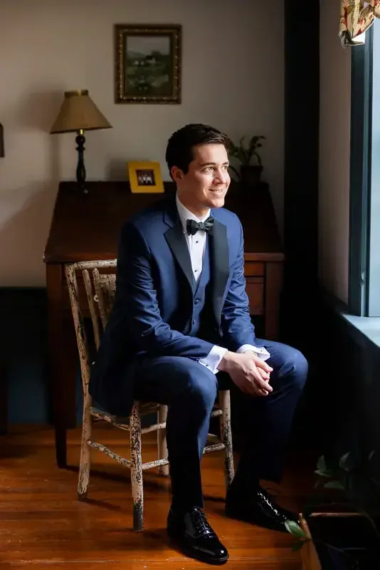 Groom Portrait Before the Ceremony