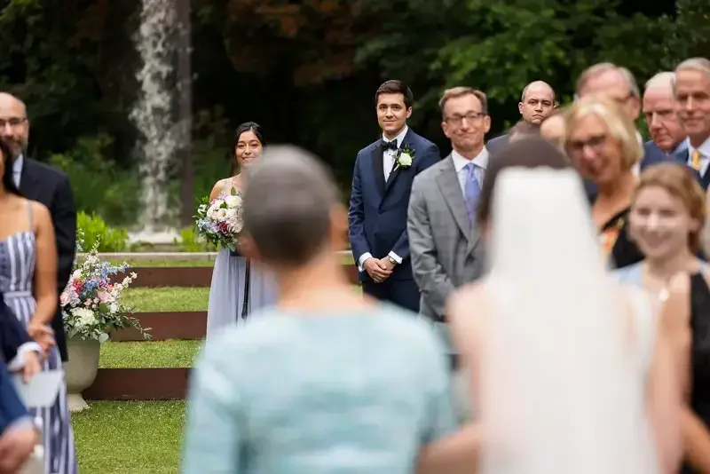The Groom’s Reaction