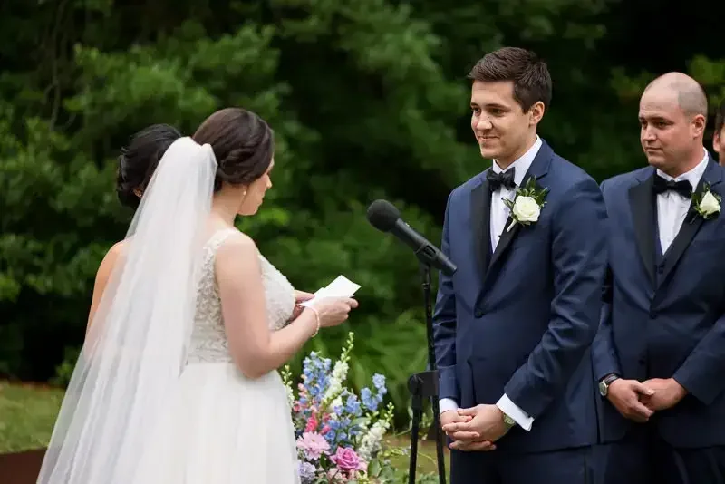Personal Vows During the Ceremony