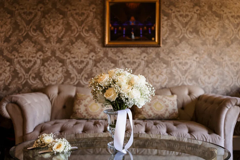 Bridal Bouquet and Wedding Details