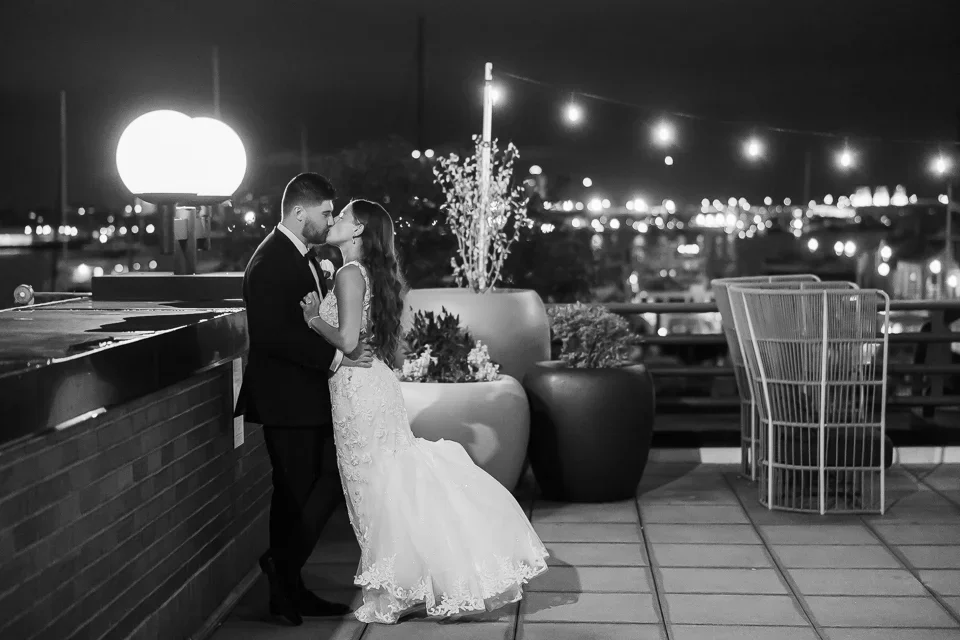 Rooftop Night Portrait