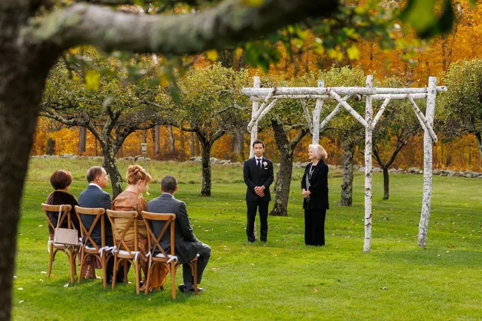 Intimate Autumn Ceremony