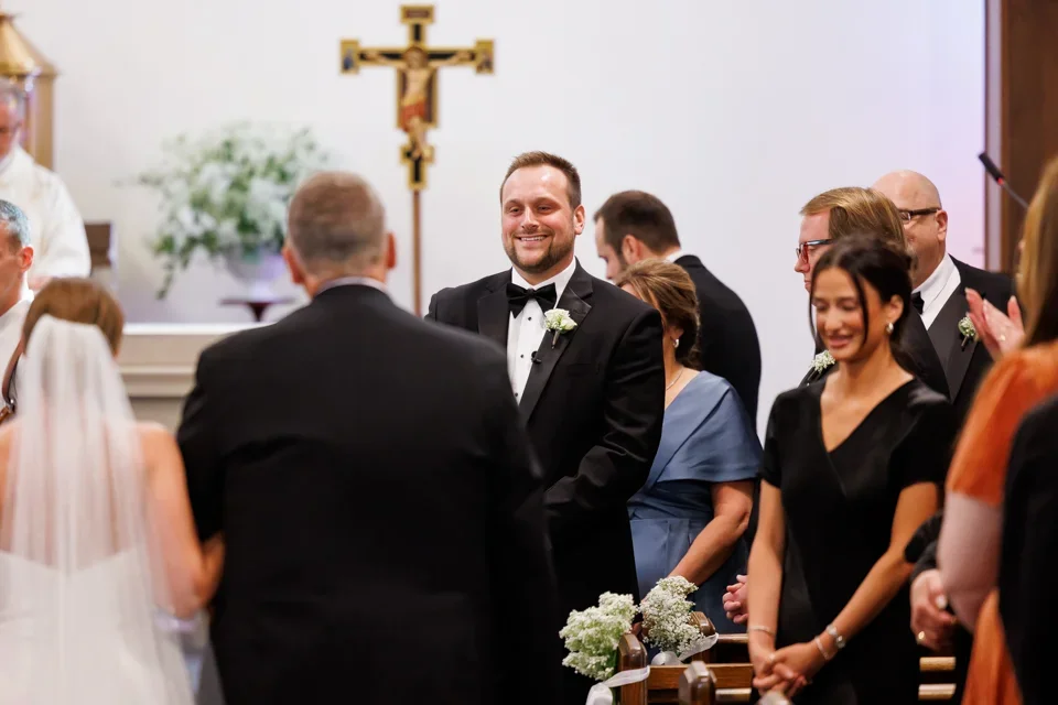 Groom’s Reaction