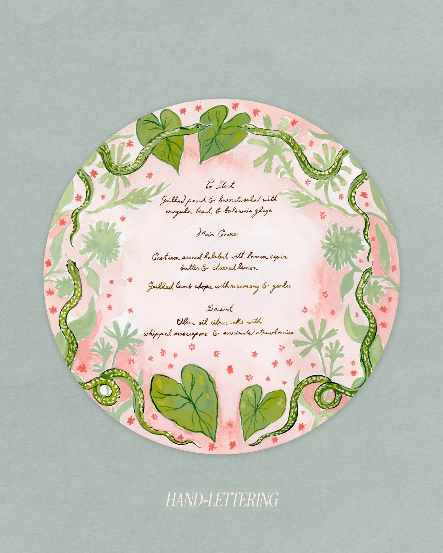wedding-menu-round-hand-painted-pink-hand-lettering-olivia-provey-studio-web.jpg