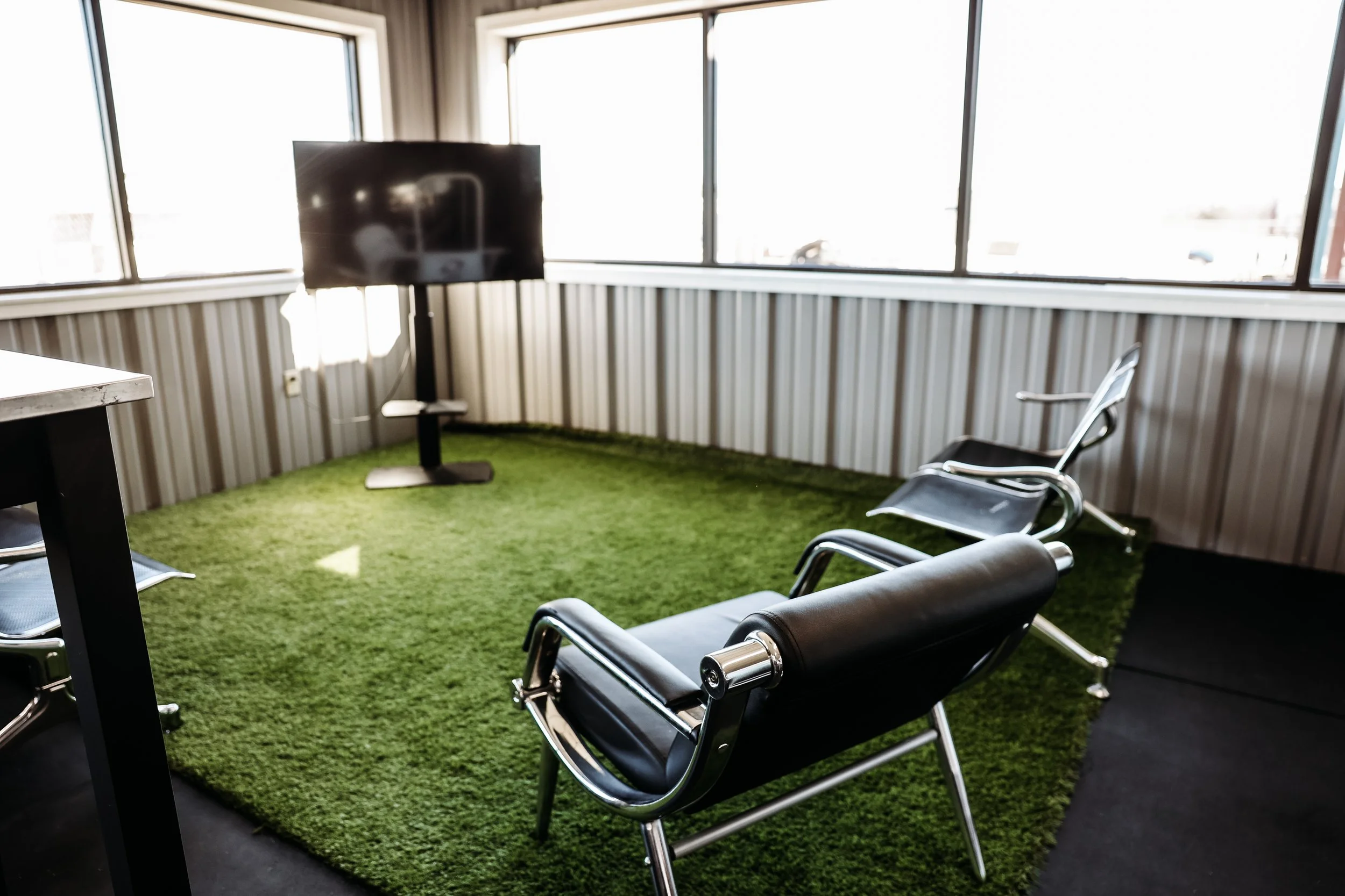 Bonham Barbell Club has a small area we call the Kids Zone, where kids can hang out while their parents workout.