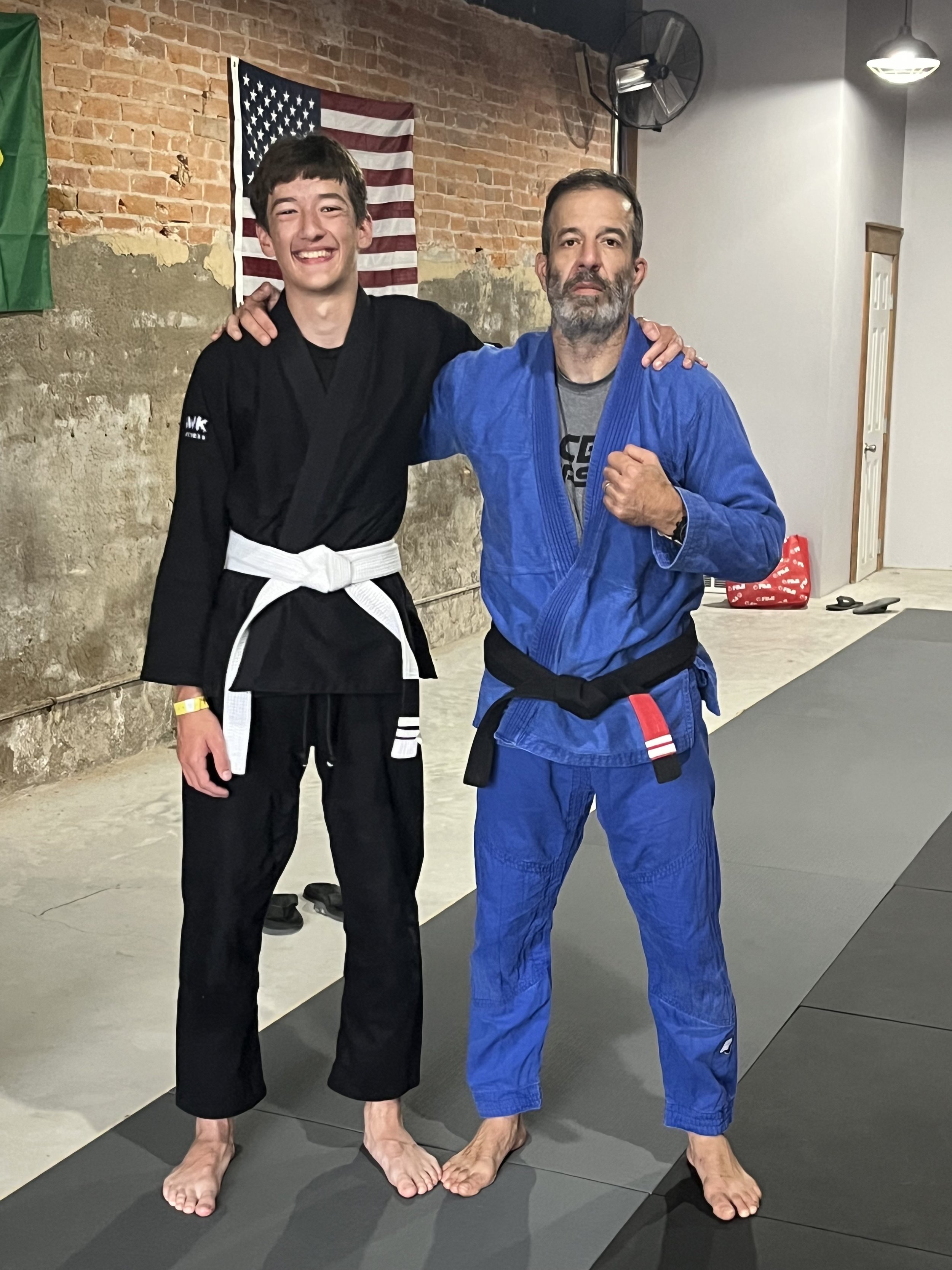 Brazilian Jiu-Jitsu classes offered at Bonham Barbell Club.