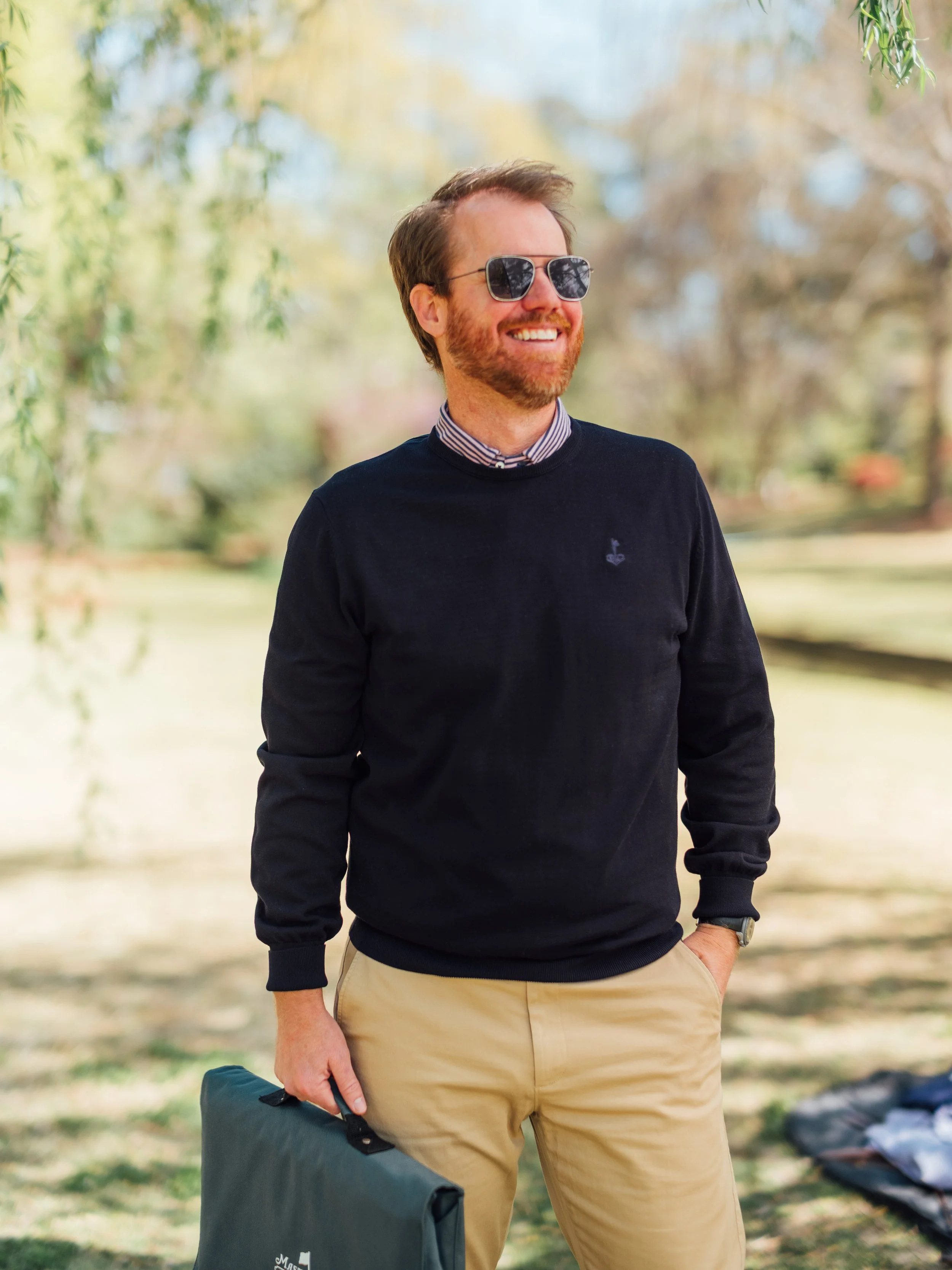 Sid Mashburn Cotton Crewneck