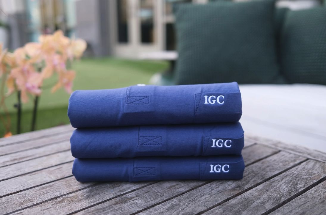 IGC B. Draddy Pocket Polo Navy