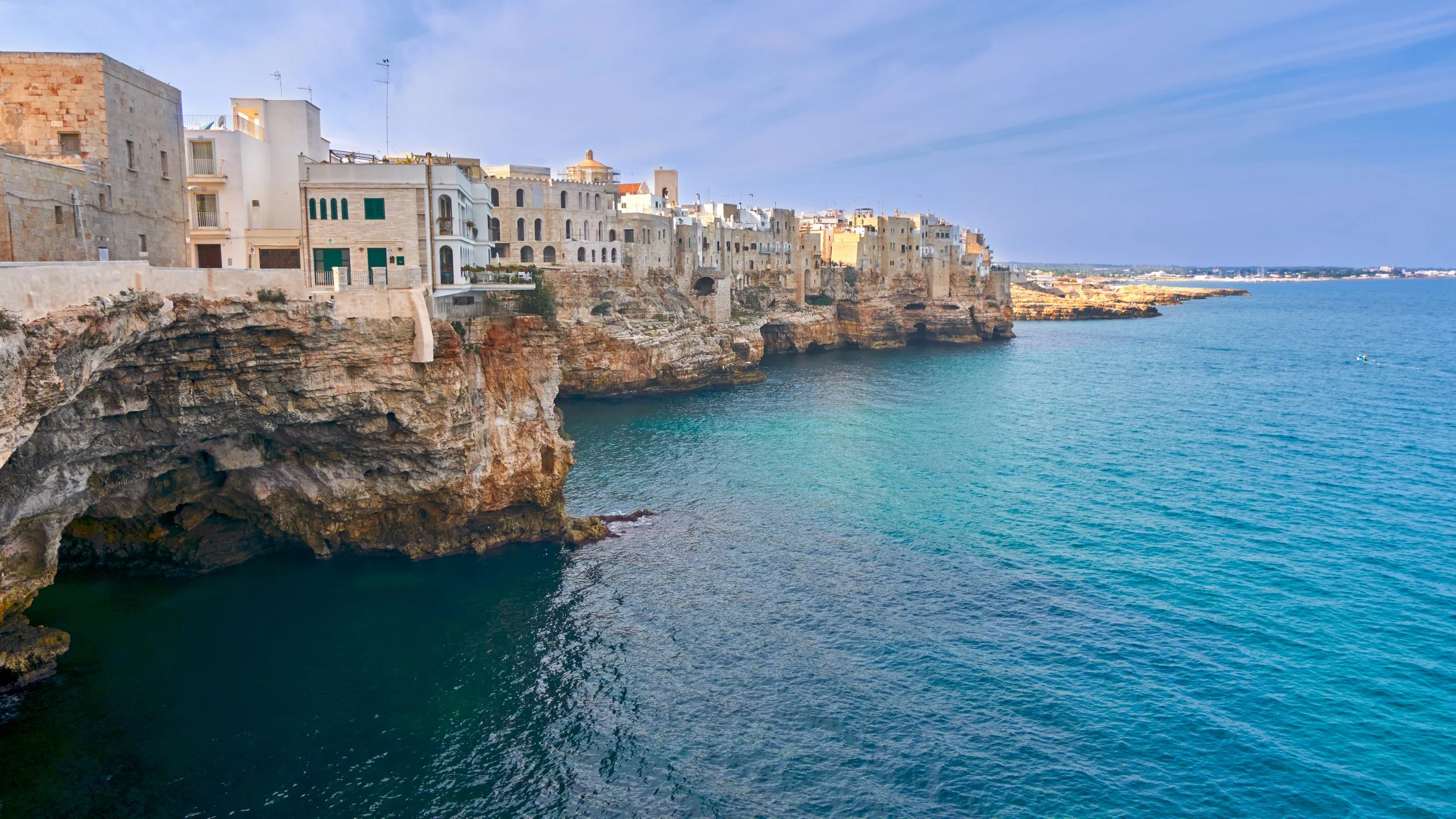 Boat days in Puglia on small group Italy tour