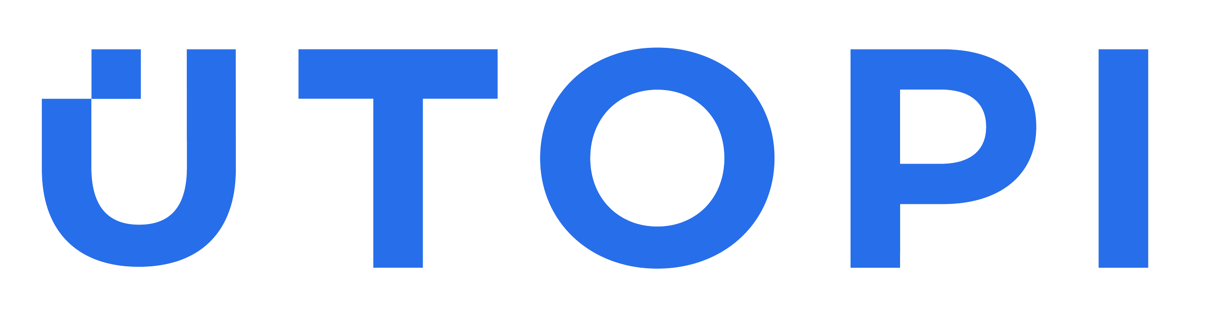 Blue text on a black background that says 'STOP'