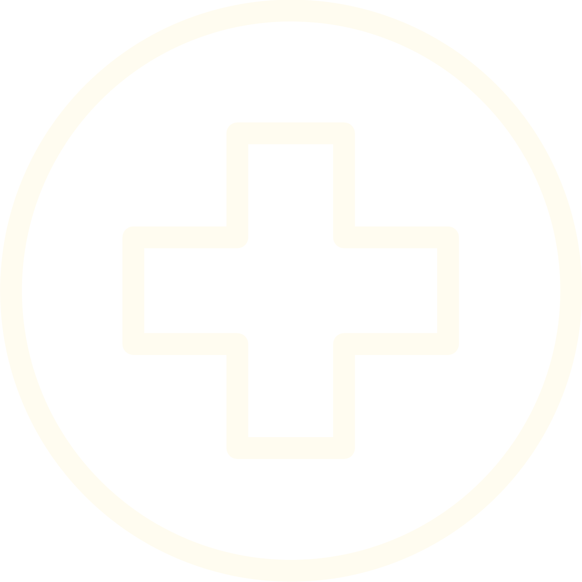 Medical cross symbol in black and white.