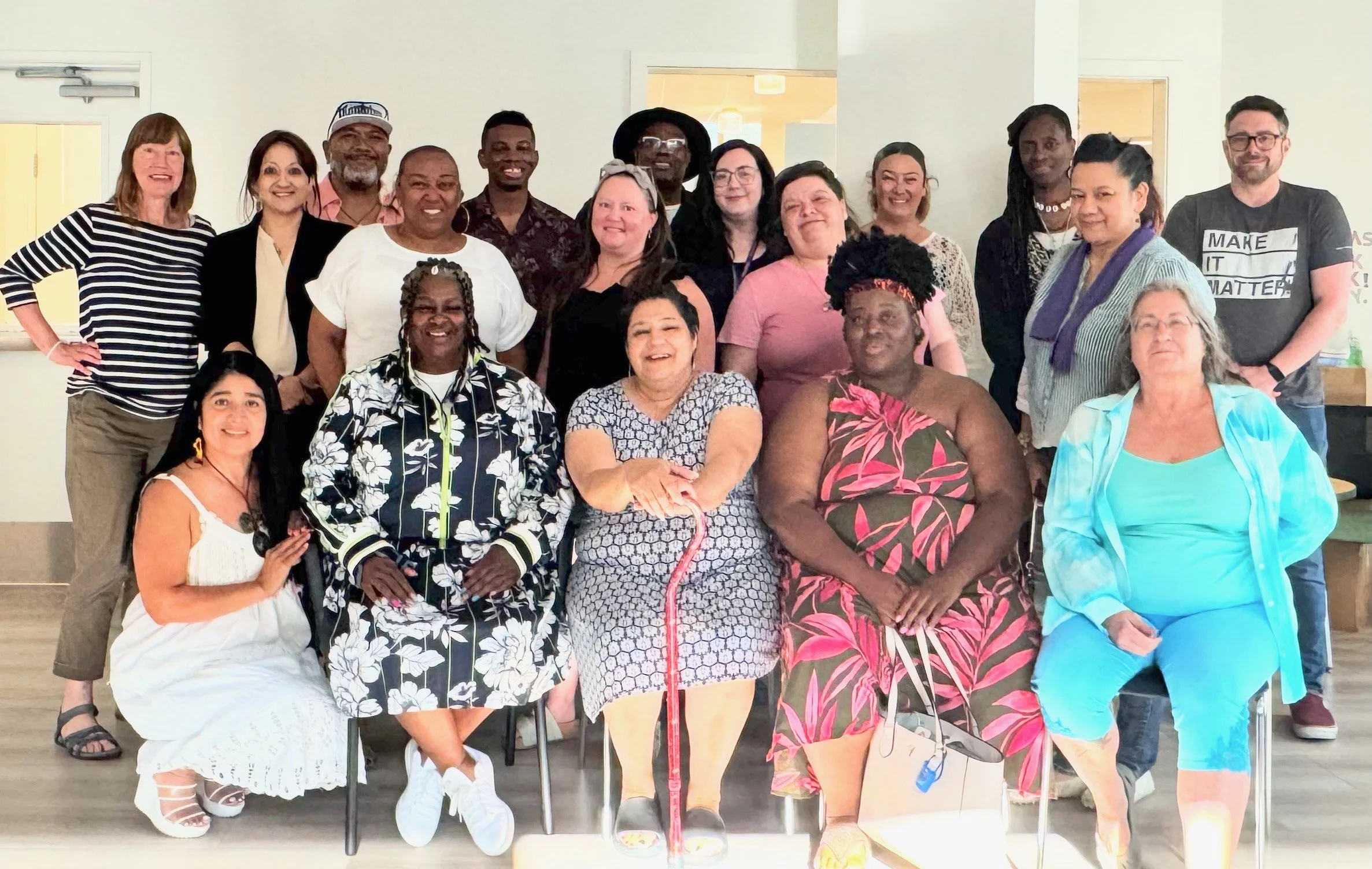 RAP members and Housing Alliance staff