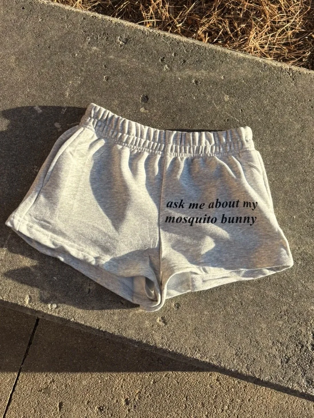 Mosquito Bunny Short Shorts (Front)