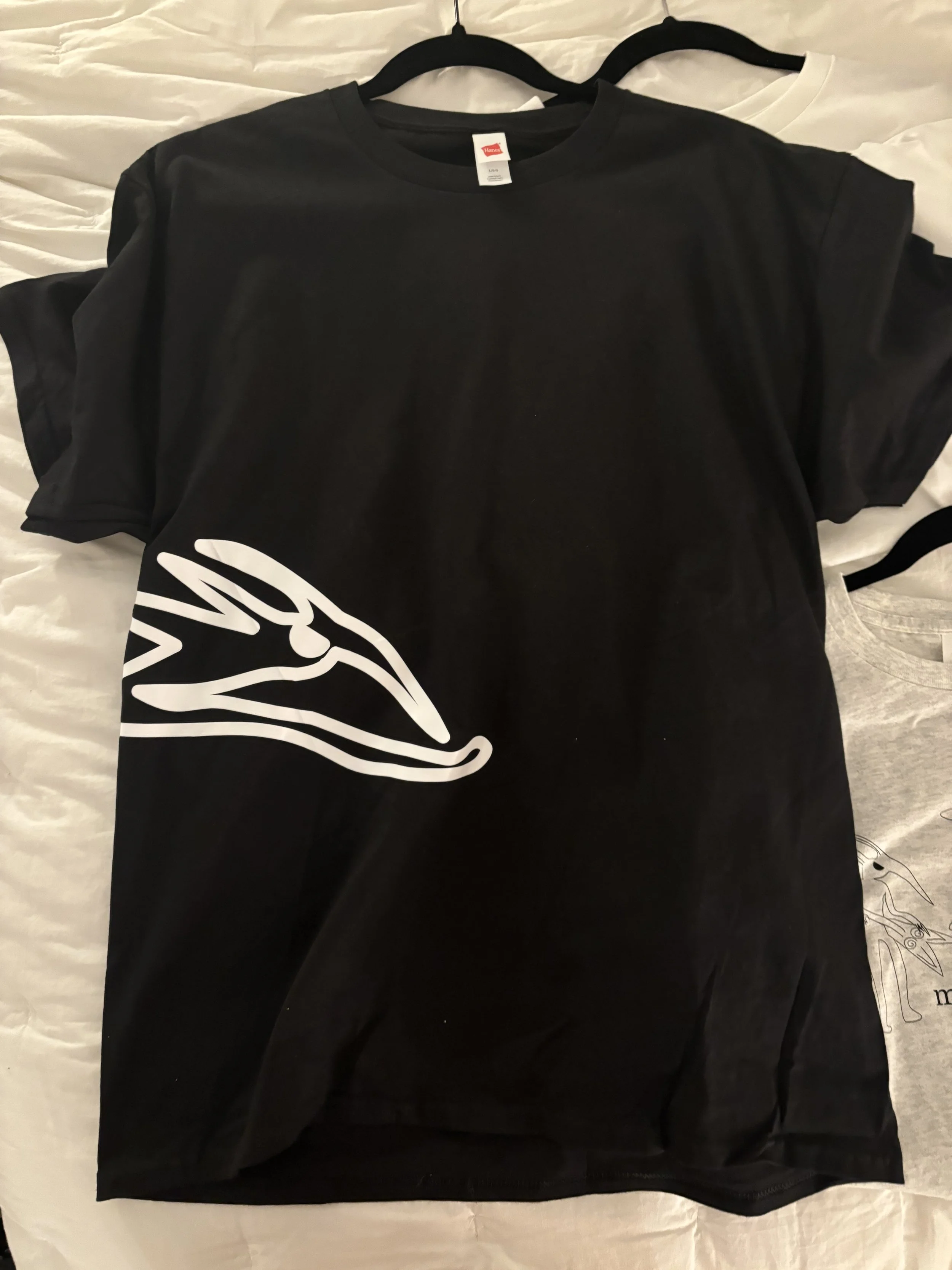 Vinyl Cut and Heat Pressed T shirt (front)