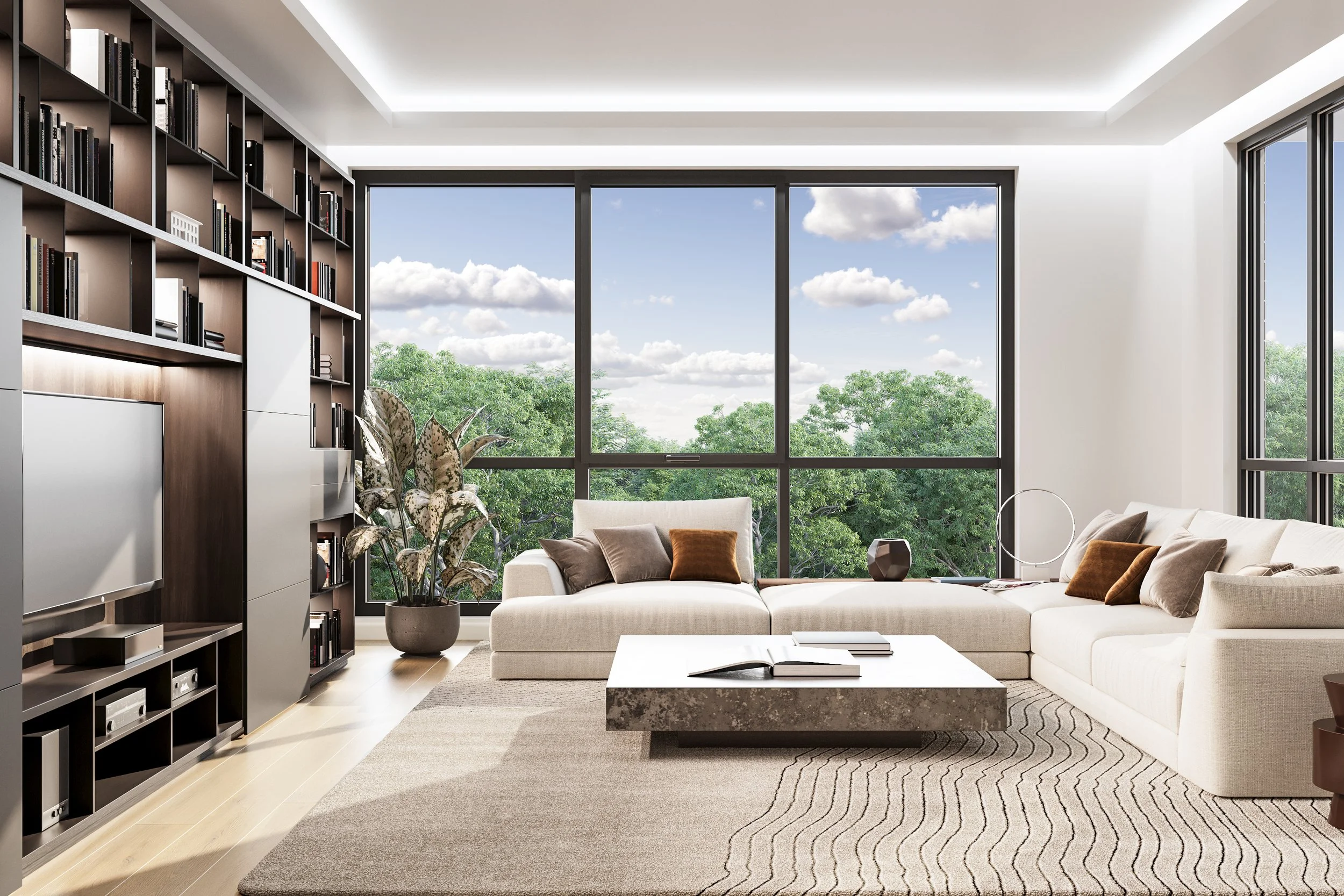 Generously Sized Homes: All units offer four bedrooms, ensuring ample space for families and individuals.