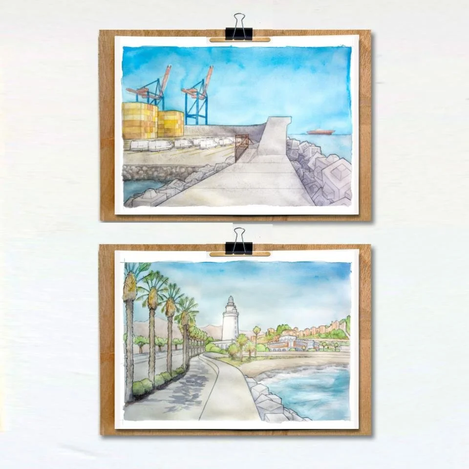 Malaga Landmarks - Port