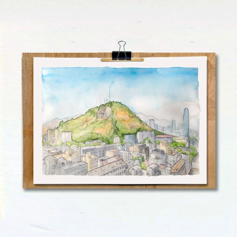 Santiago Aerial - Cerro San Cristobal