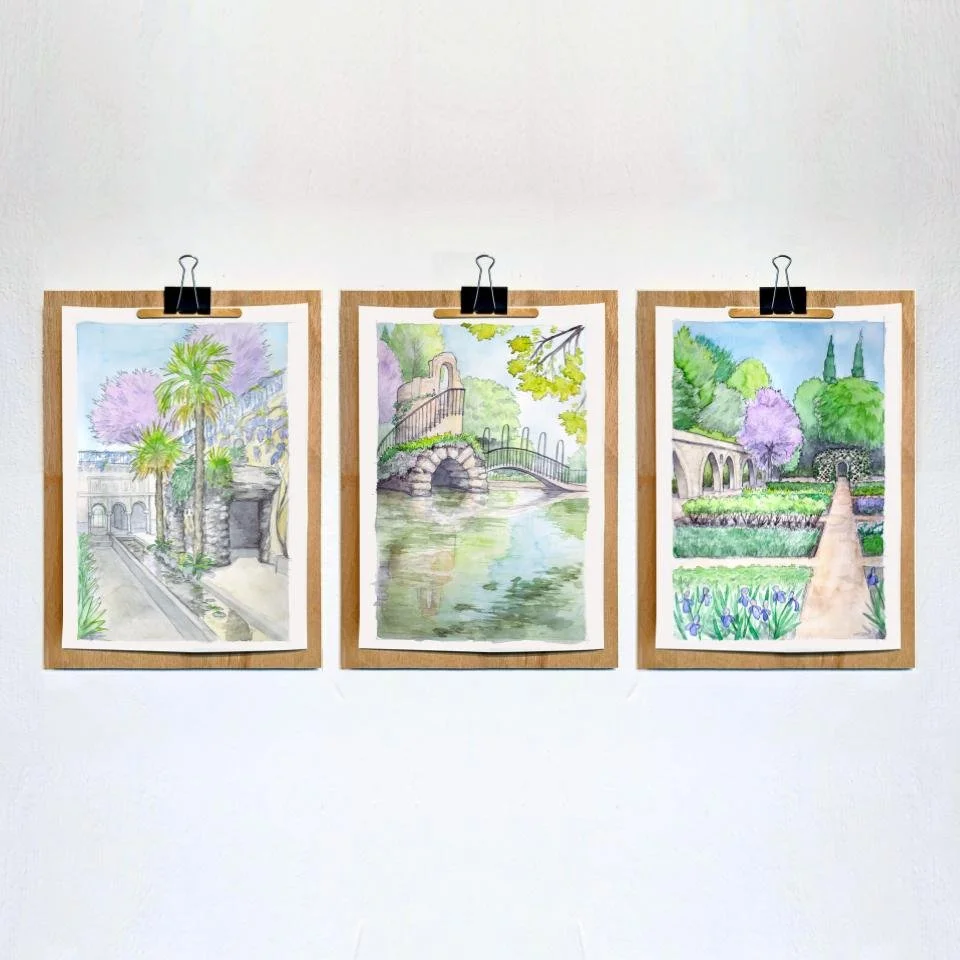 Granada Landmarks - Carmen de los Mártires Gardens