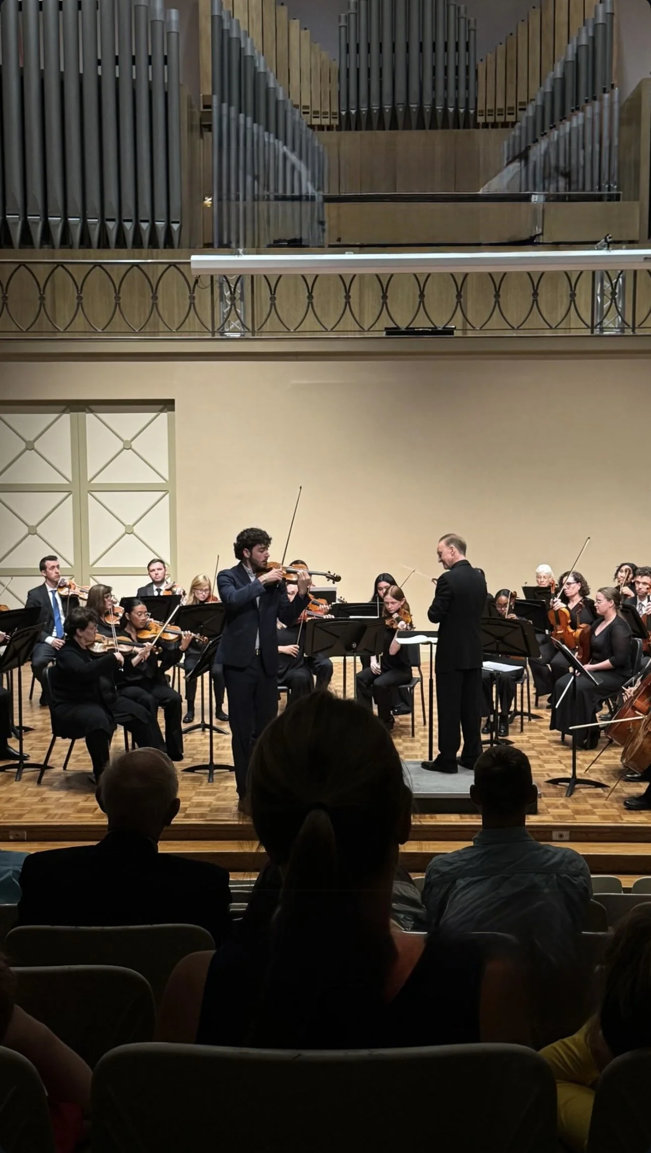 Hayden's Performance with Piedmont Chamber Orchestra playing Joseph Bologne Saint George's A Major Concerto