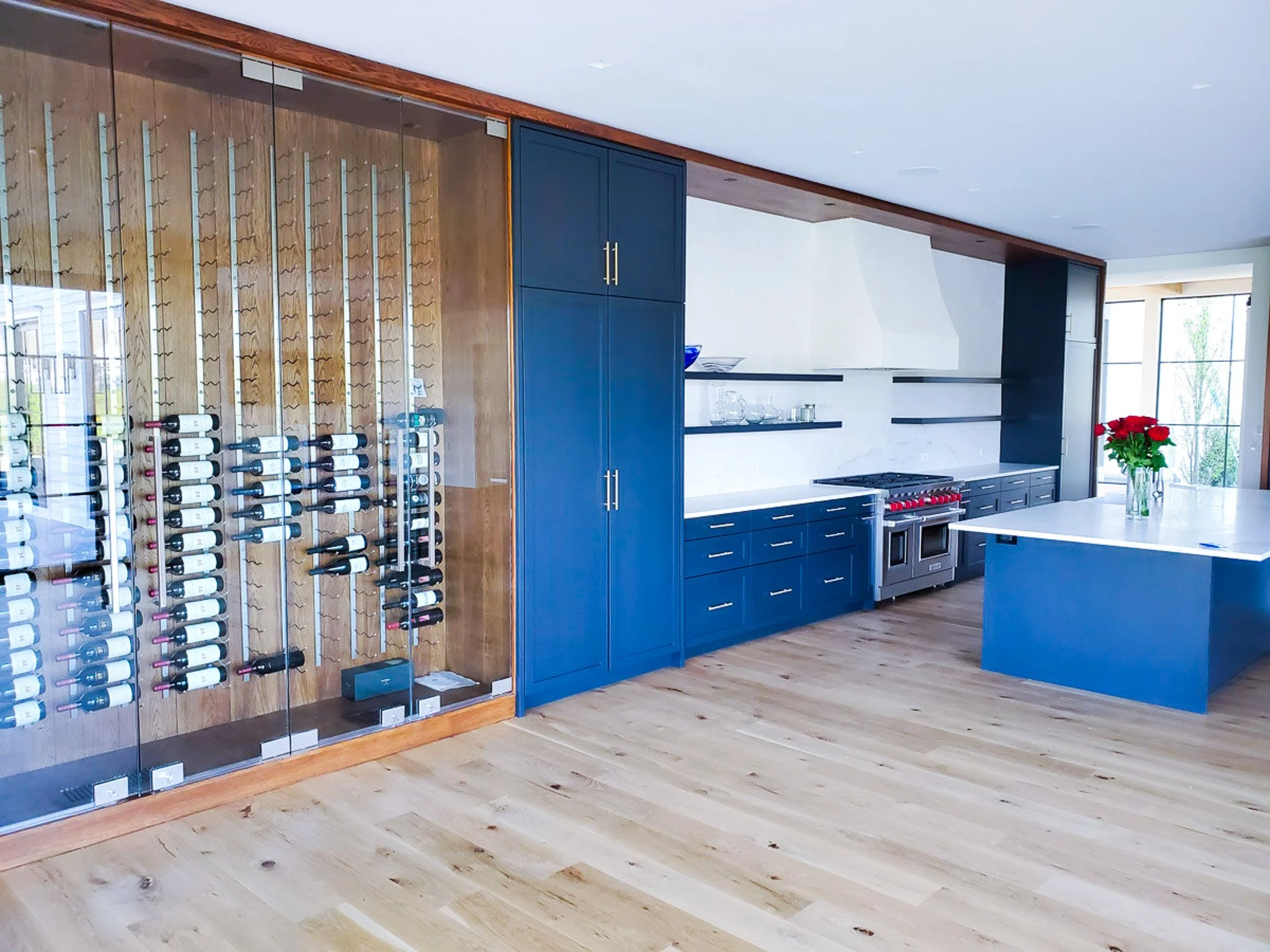 Custom Kitchen with Integrated Wine Cellar | Fairfield County, CT 3.jpg