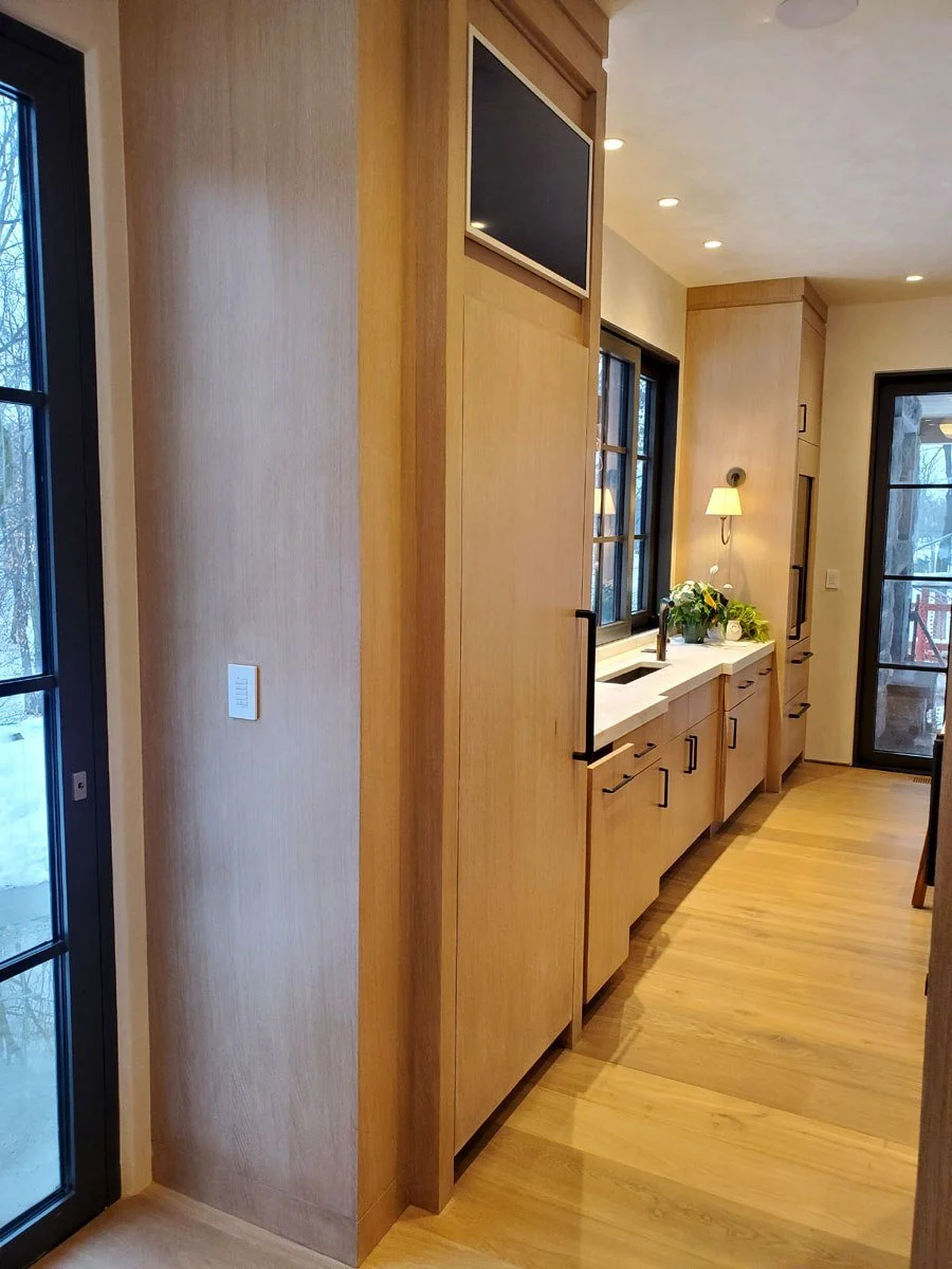 Modern Kitchen with Butler's Pantry | Natural Wood Cabinetry | CT 3.jpg