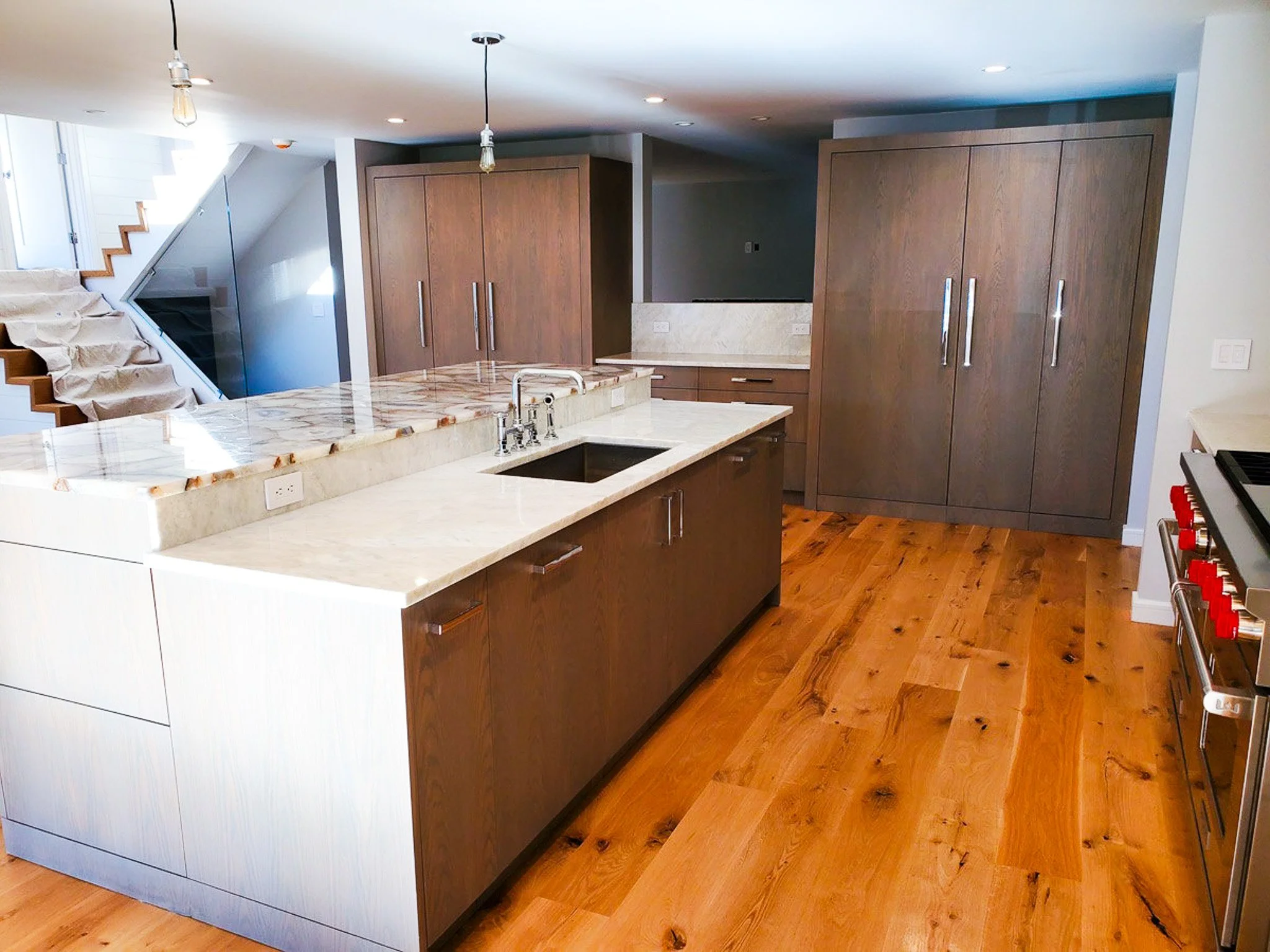 Contemporary Kitchen with Backlit Agate Backsplash _ Connecticut 5.jpg