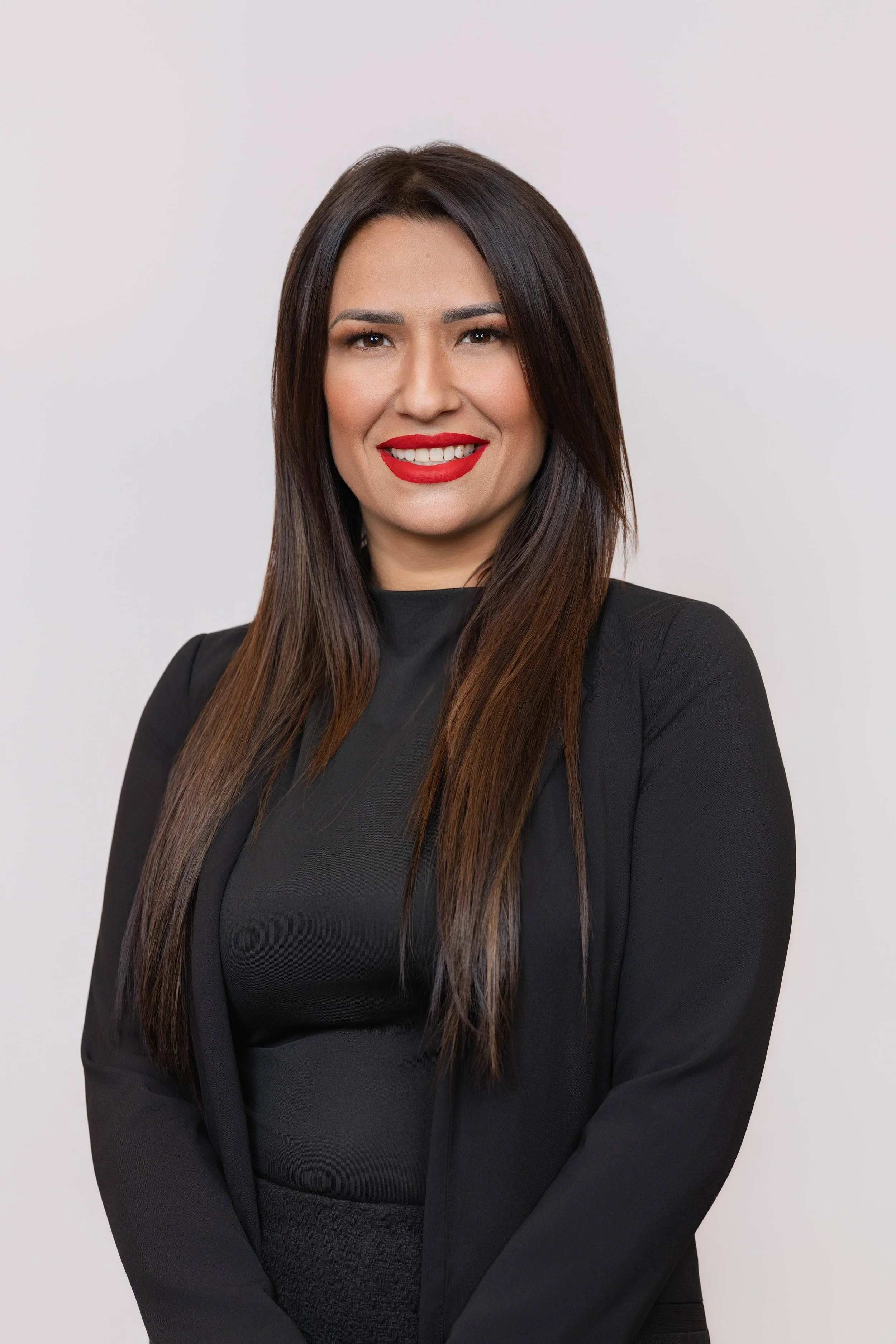 Karina Mauro, founder and lead stylist of Willow's Cove Salon in Mineola, NY