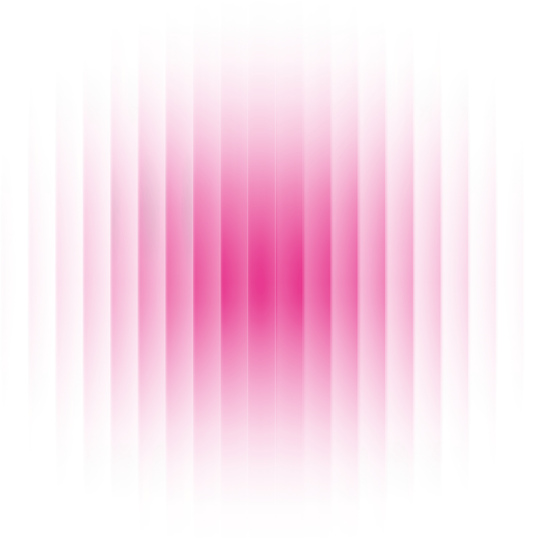 Abstract digital art with pink, purple, and red colors creating a symmetrical, distorted pattern.
