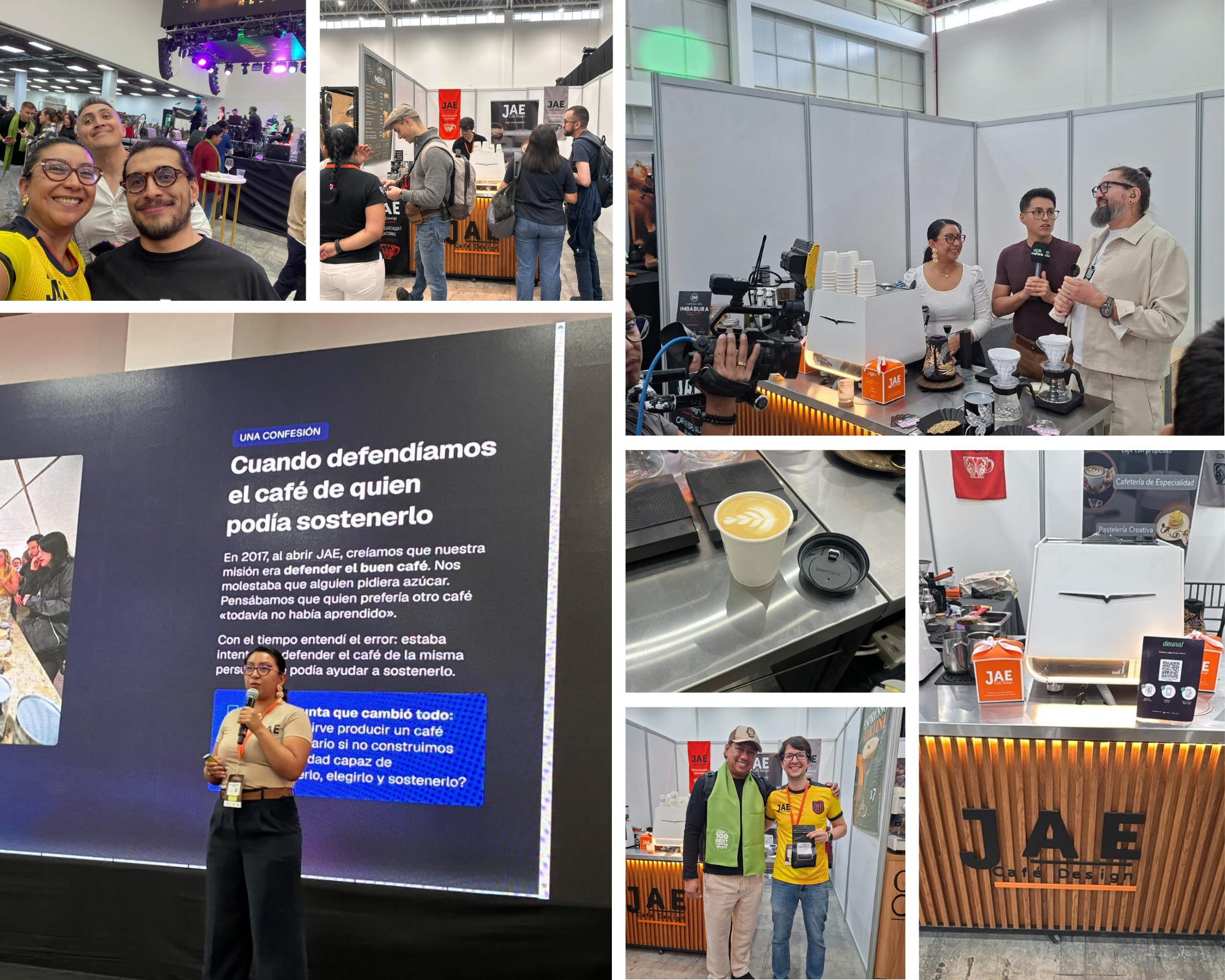 Lo hermoso de haber sido parte de The Global Coffee Fair