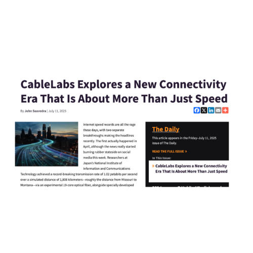 Client Spotlight: CableLabs