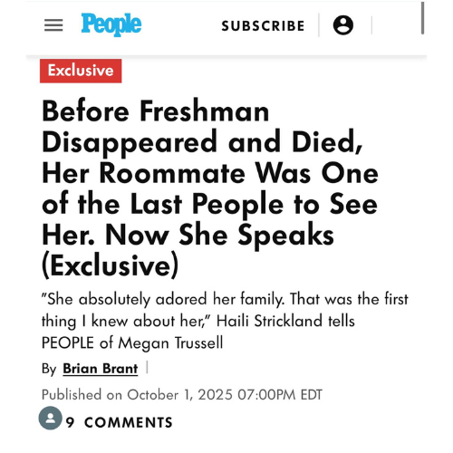 PEOPLE Exclusive: Missing Freshman Was Found Frozen, Hair Peeking Out in the Snow. Police Saw a Suicide, but Parents Saw a Murder Mystery