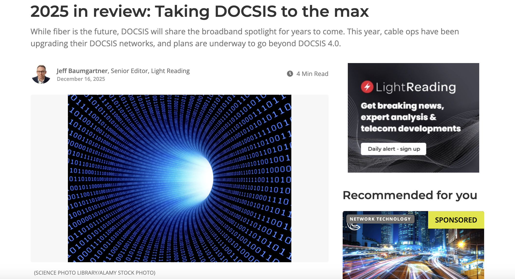 2025 in review: Taking DOCSIS to the max