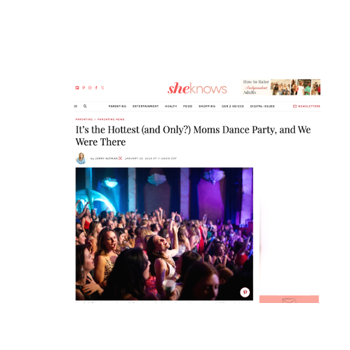 It’s the Hottest (and Only?) Moms Dance Party, and We Were&nbsp;There