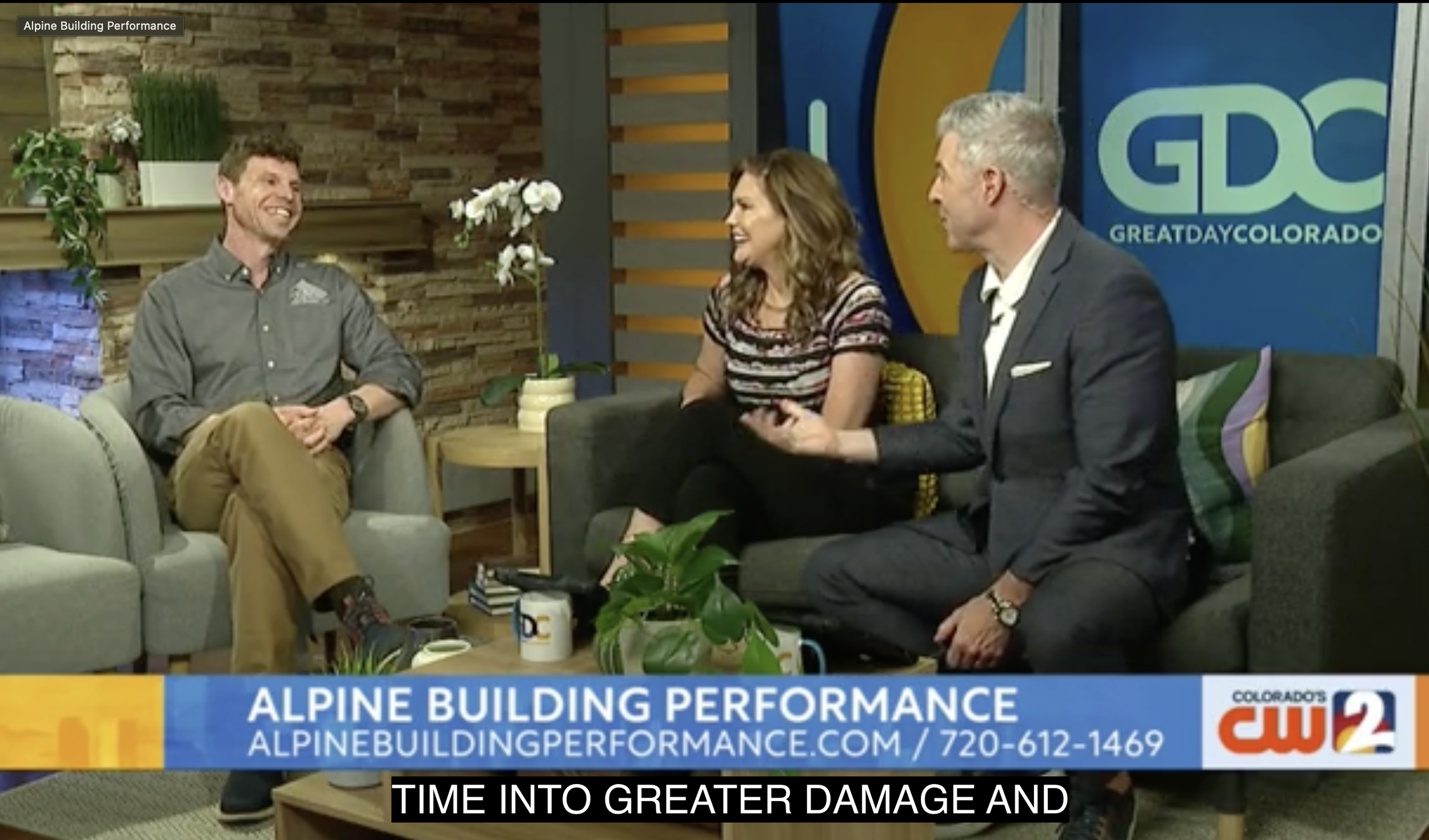 Great Day Colorado Features Alpine Building Performance
