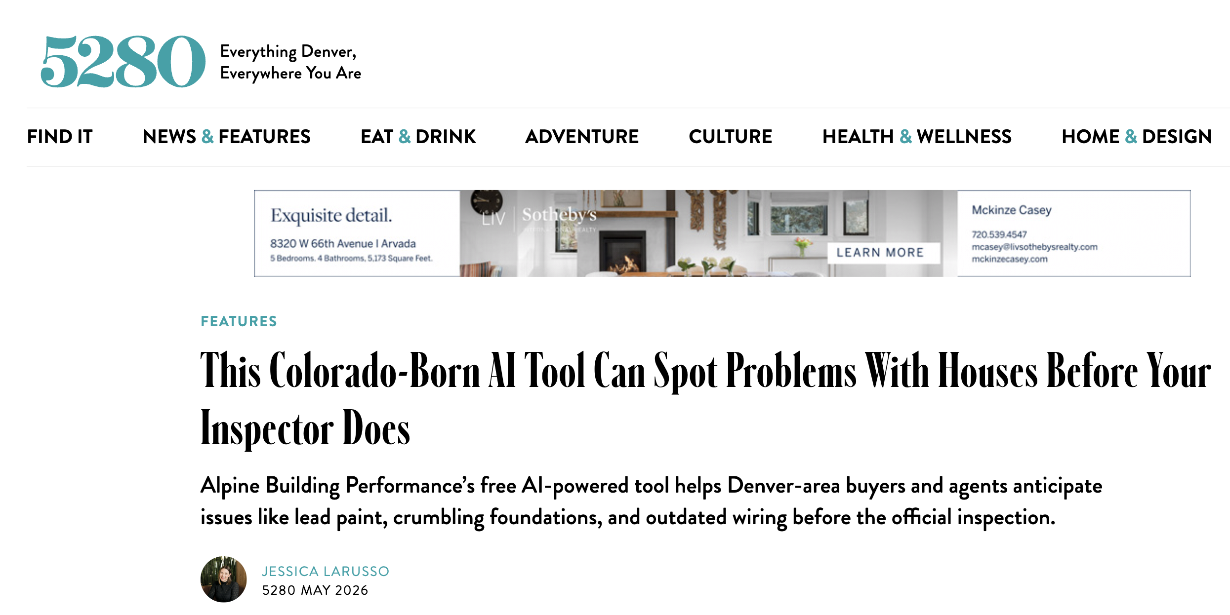 This Colorado-Born AI Tool Can Spot Problems With Houses Before Your Inspector Does