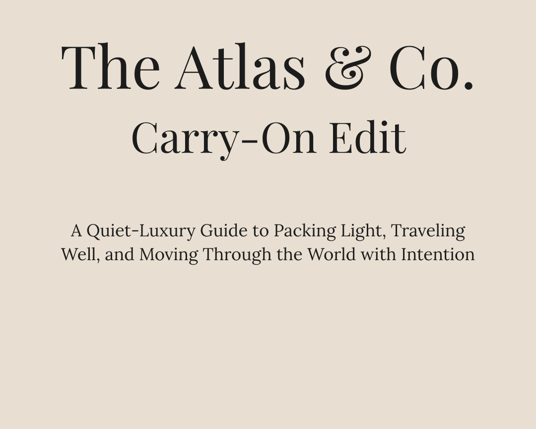 Atlas & Co. Carry-On Edit