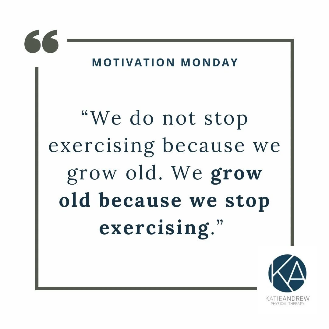 #MotivationMonday - We believe in fitness for all ages! While goals might change or your mode of exercise use, a body in motion stays in motion!

#motivationalquotes #fitnessquotes #longevity