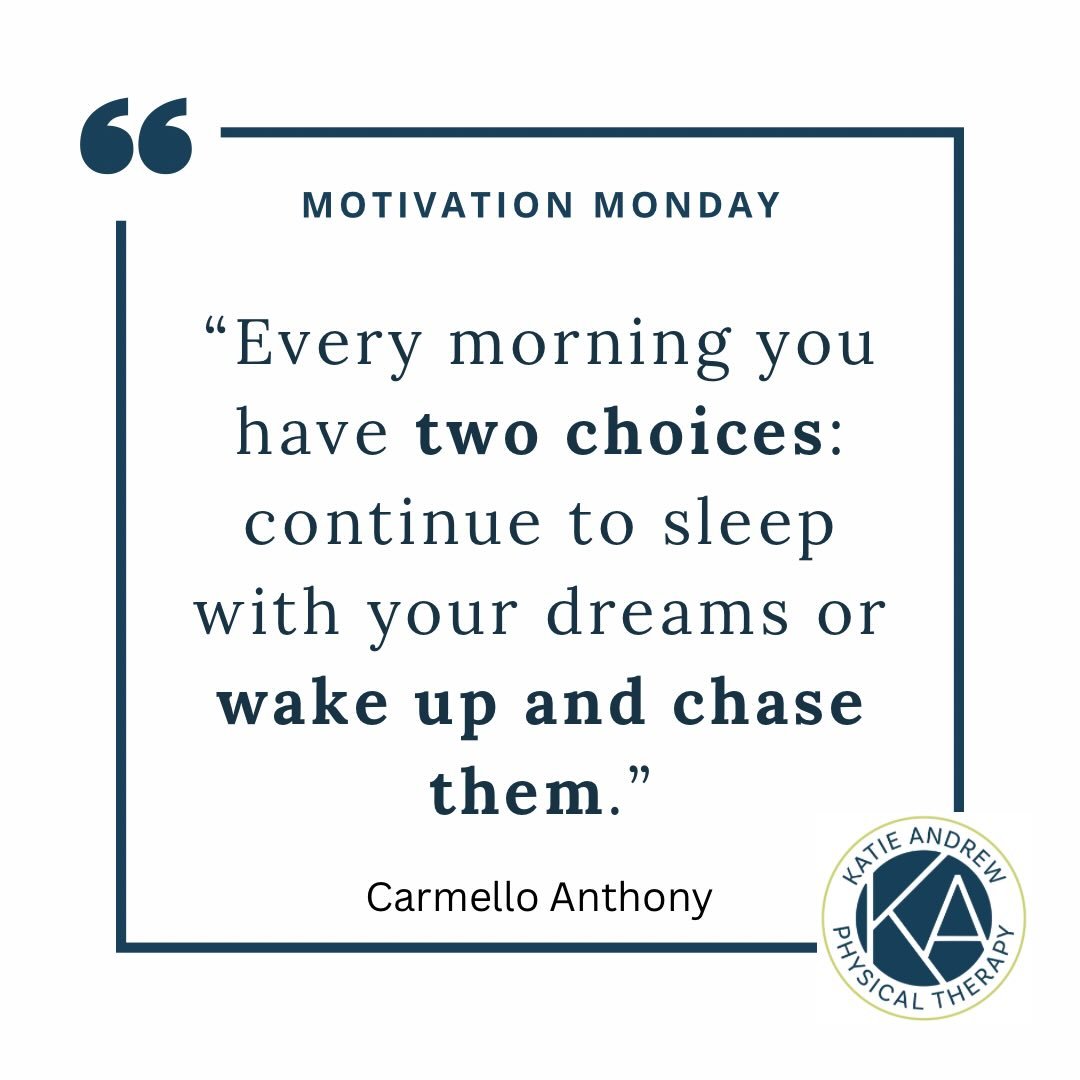 #MotivationMonday - Don&rsquo;t just dream, pursue!