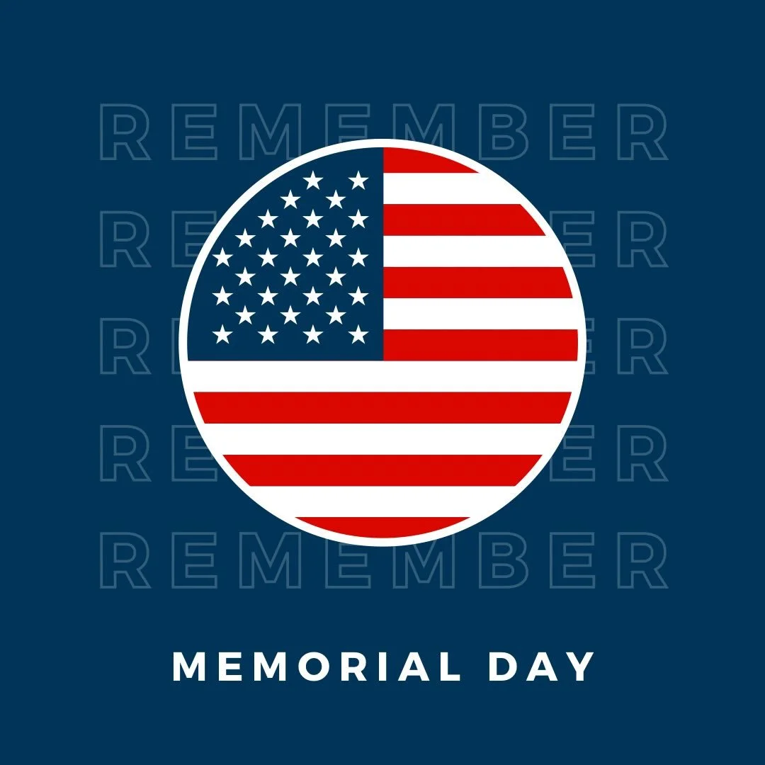 #HappyMemorialDay ! We thank those that have served past and present. We remember those that have given their life for our freedom and wellbeing. You deserve to have an extra beautiful day, every day!