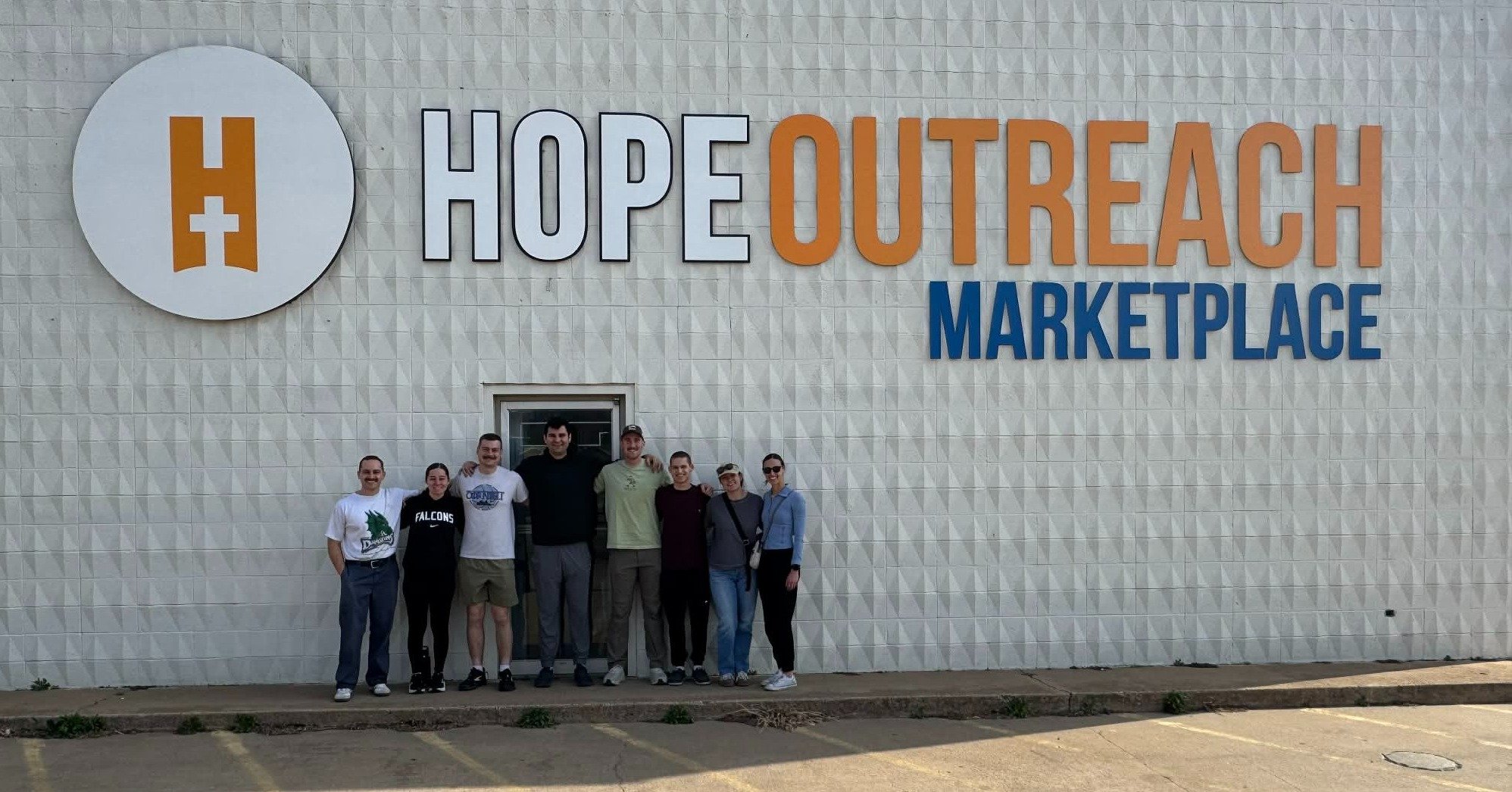 Student Pilots from Vance Air Force Base volunteered their time to help us get Operation: Clear the Warehouse sale-ready.