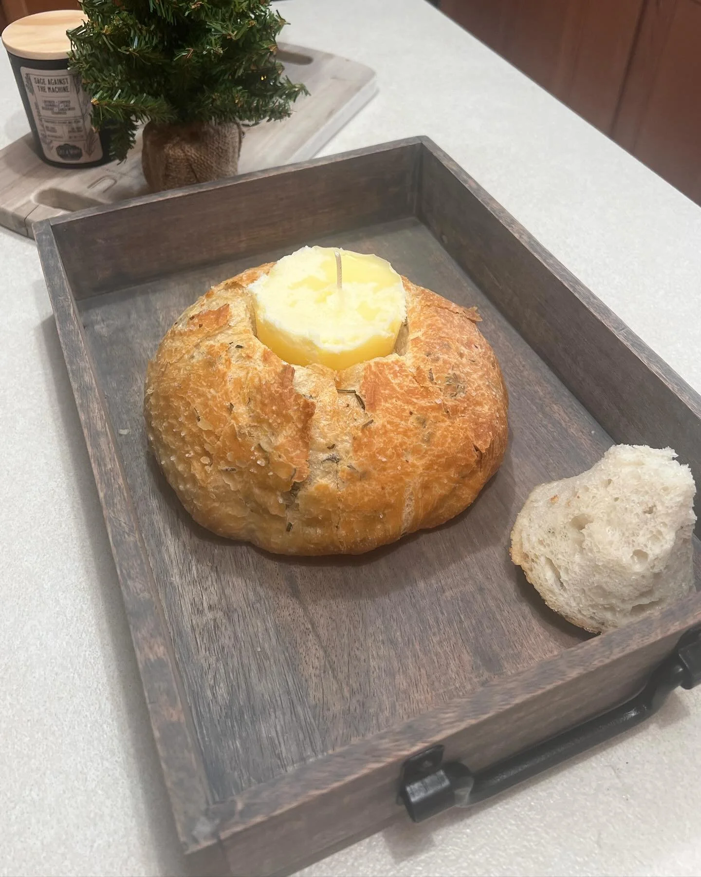 Sourdough Boule with Butter Candle - Variety of Flavors Available
